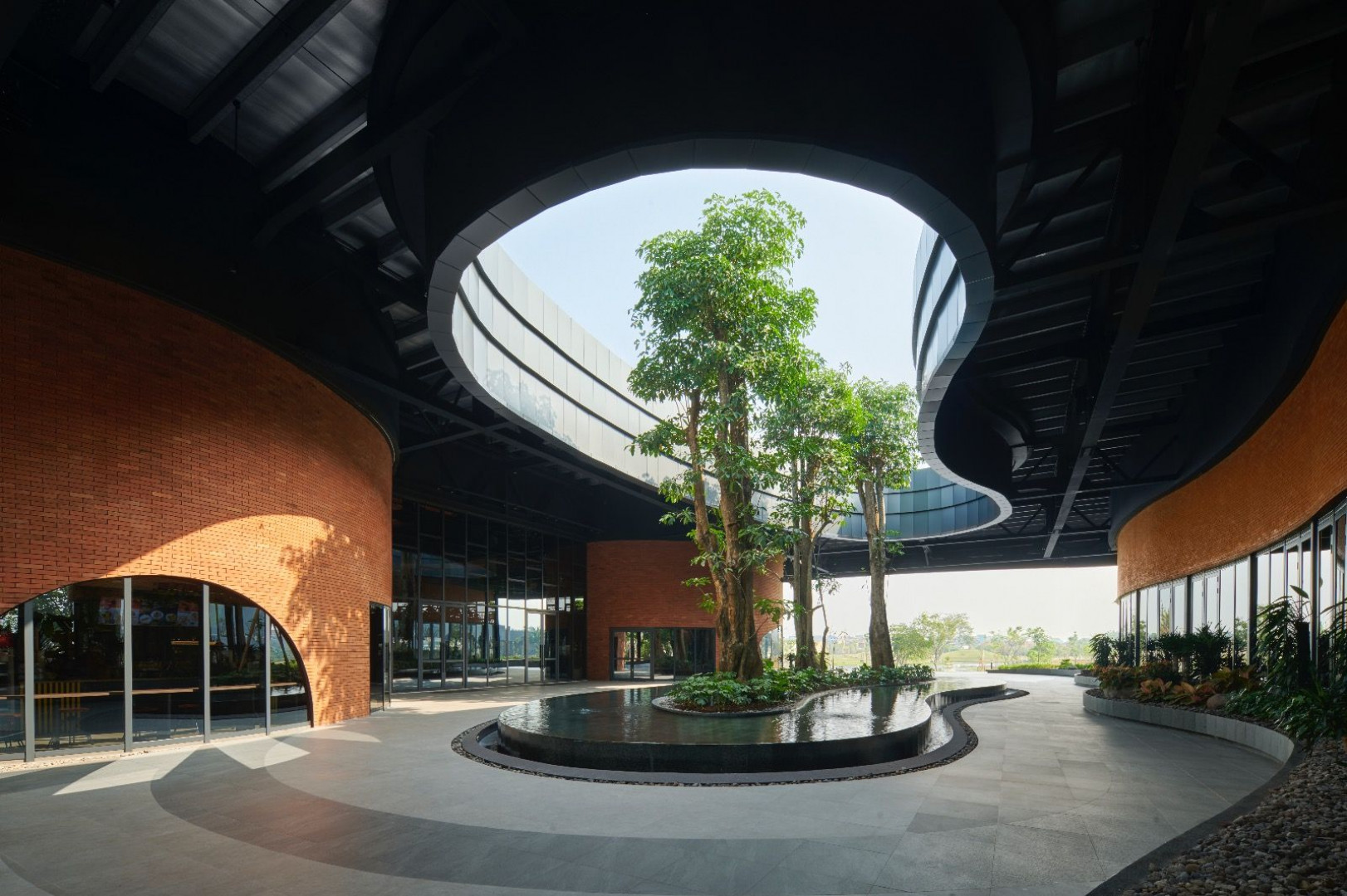 Behind Mayora Head Office Canteen: An Oasis That Offers A Breather with Nature Touch Behind Mayora Head Office Canteen: An Oasis That Offers A Breather with Nature Touch