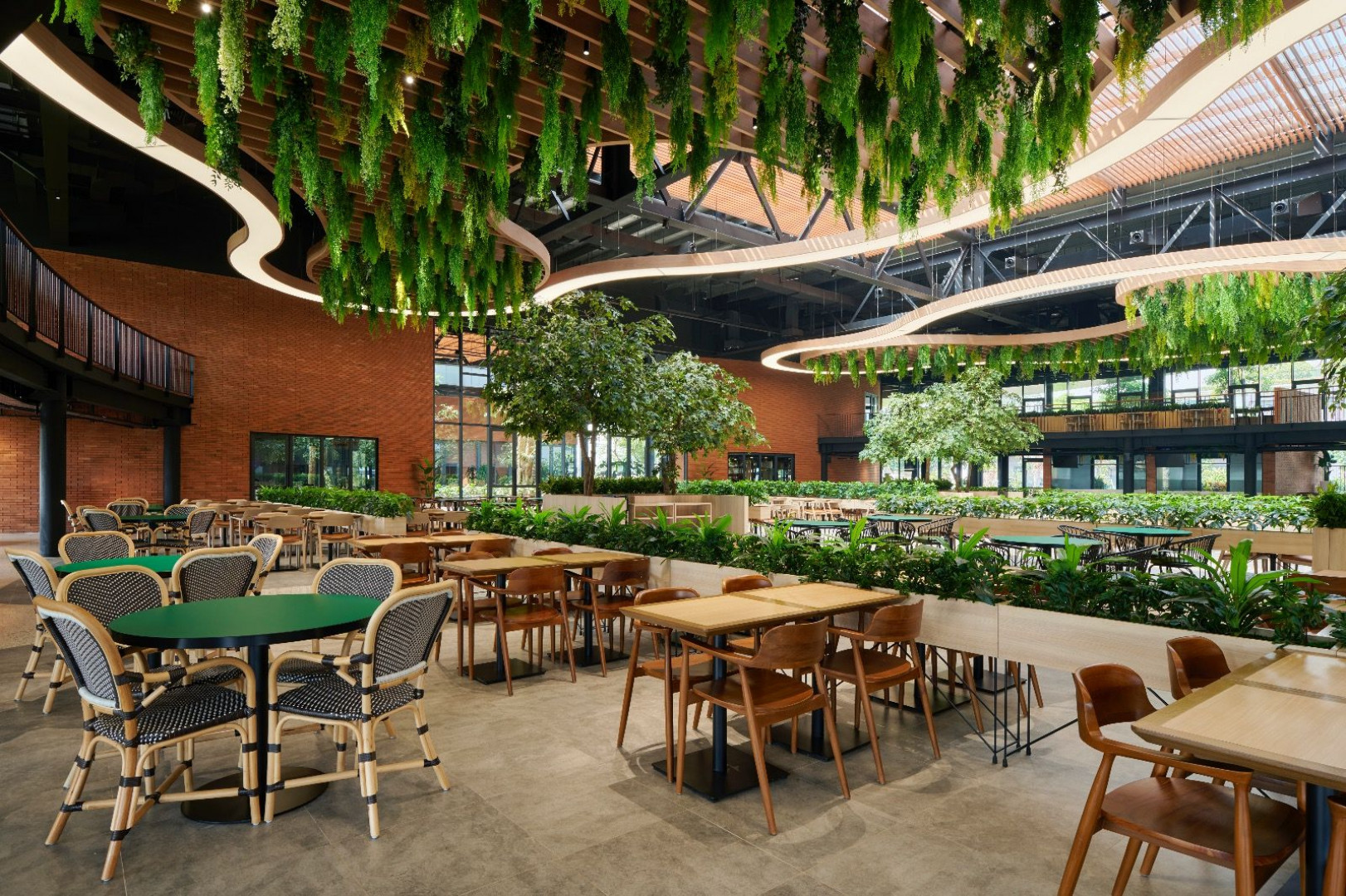 Behind Mayora Head Office Canteen: An Oasis That Offers A Breather with Nature Touch Behind Mayora Head Office Canteen: An Oasis That Offers A Breather with Nature Touch