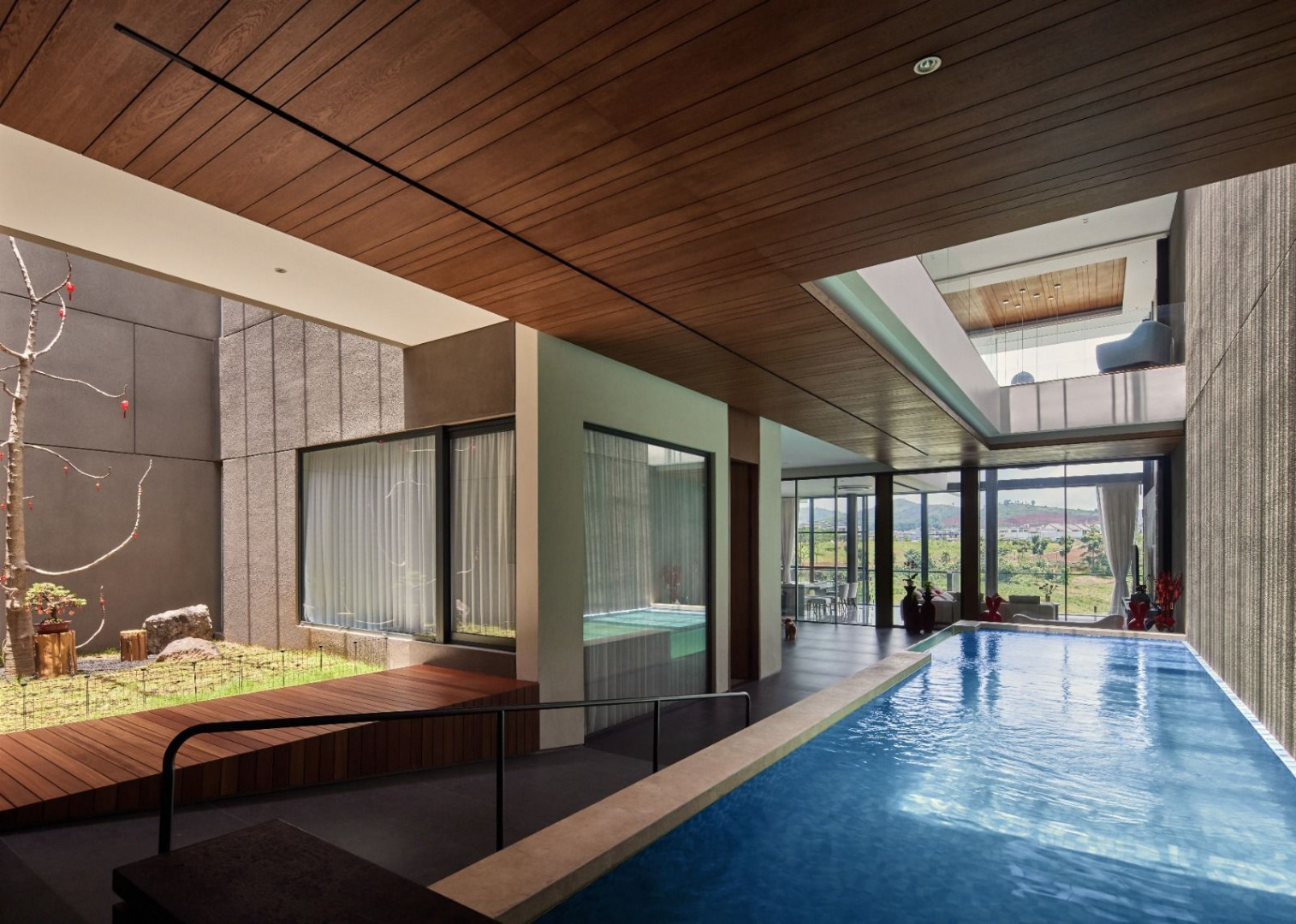 DN House Incorporates Nature into A Modern Living