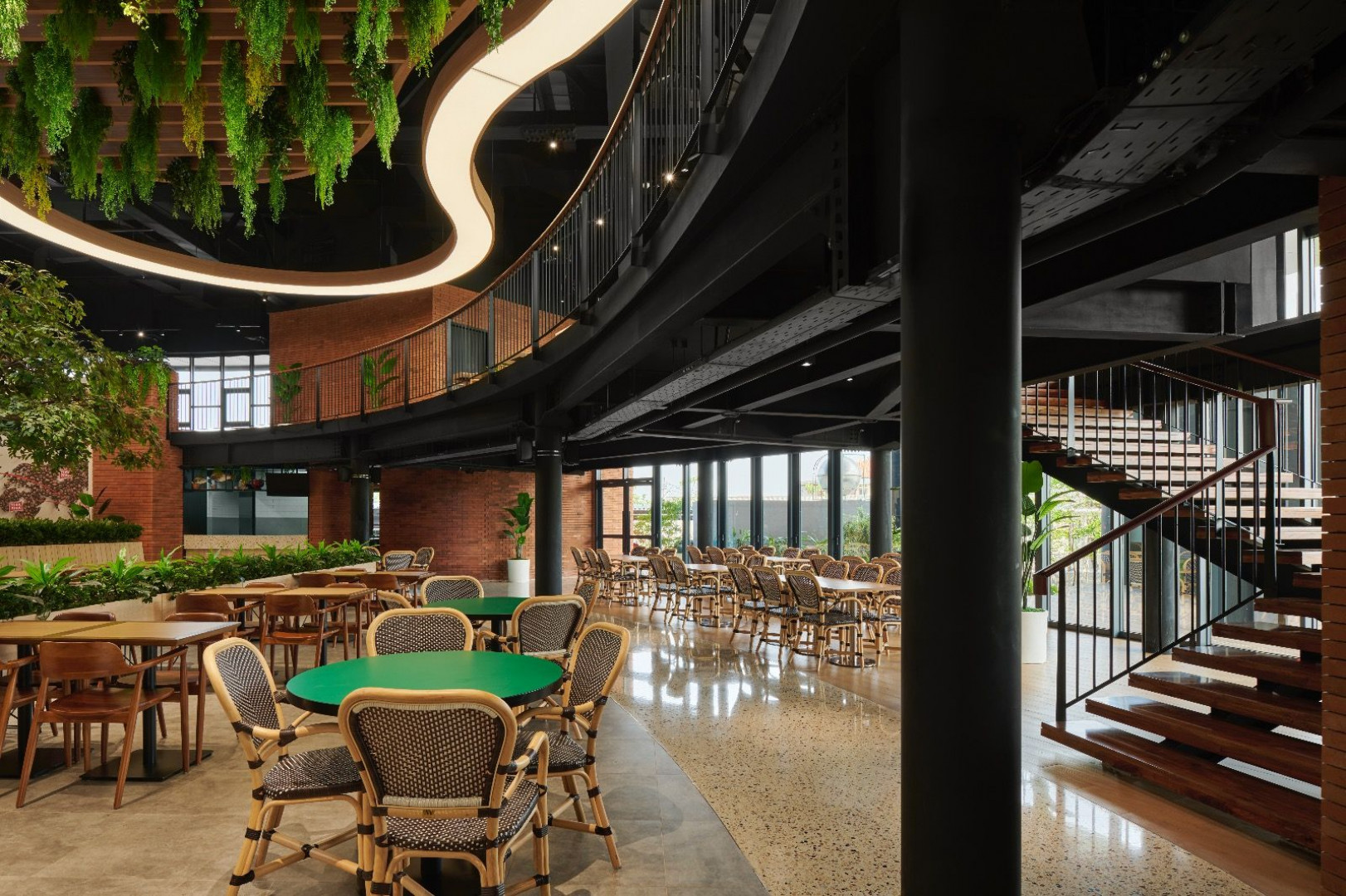 Behind Mayora Head Office Canteen: An Oasis That Offers A Breather with Nature Touch Behind Mayora Head Office Canteen: An Oasis That Offers A Breather with Nature Touch