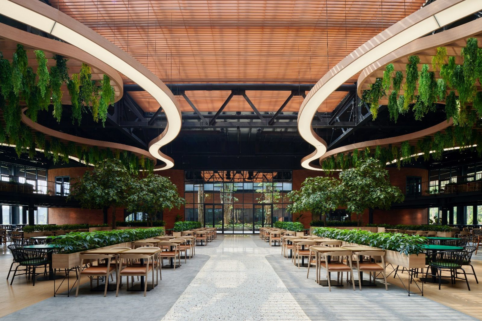 Behind Mayora Head Office Canteen: An Oasis That Offers A Breather with Nature Touch Behind Mayora Head Office Canteen: An Oasis That Offers A Breather with Nature Touch