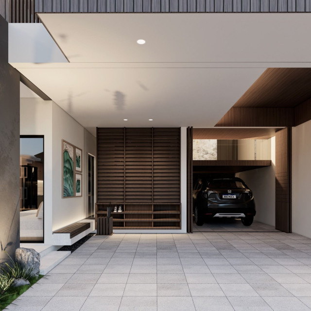 7 Ide Model Garasi Mobil Sederhana Samping Rumah