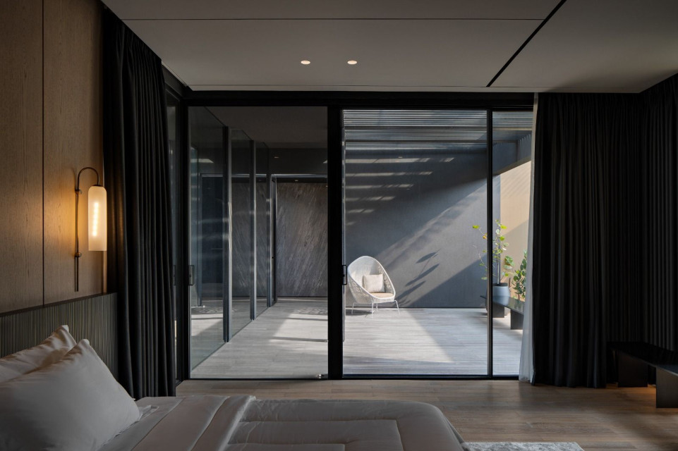 The Gritted Grid, A Multi-Generational Private Retreat with Opulence and Nature in Balance